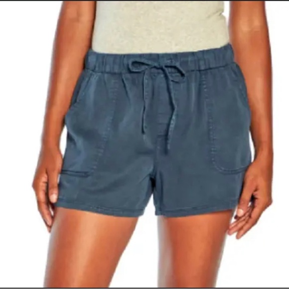 GAP Pants - Gap Women’s Pull On Tencel Shorts Dark Blue NWT Size XXL